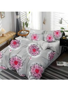   Двулицево спално бельо с ластик EmonaMall, 6 части - Модел S17498