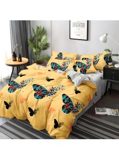   Двулицев спален комплект с ластик EmonaMall, 6 части - Модел S17515