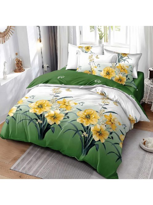 Двулицев спален комплект с ластик EmonaMall, 6 части - Модел S17521