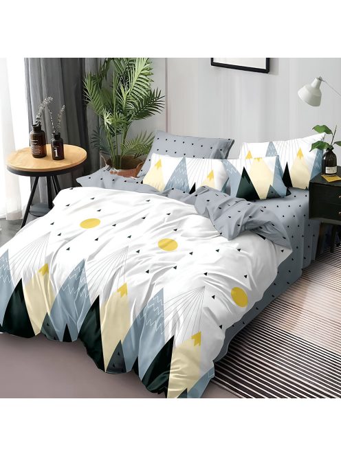 Двулицев спален комплект с ластик EmonaMall, 6 части - Модел S17528