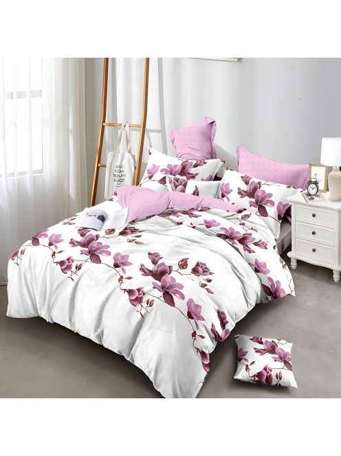 Двулицево спално бельо с ластик EmonaMall, 6 части - Модел S17530