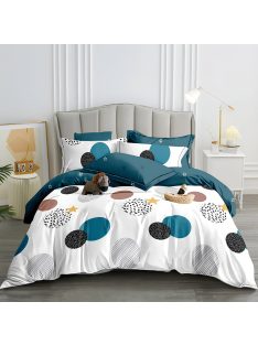   Двулицево спално бельо с ластик EmonaMall, 6 части - Модел S17532