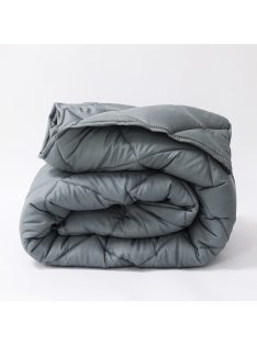 Олекотена завивка Елинор Графит, Зимна, 200/210 см