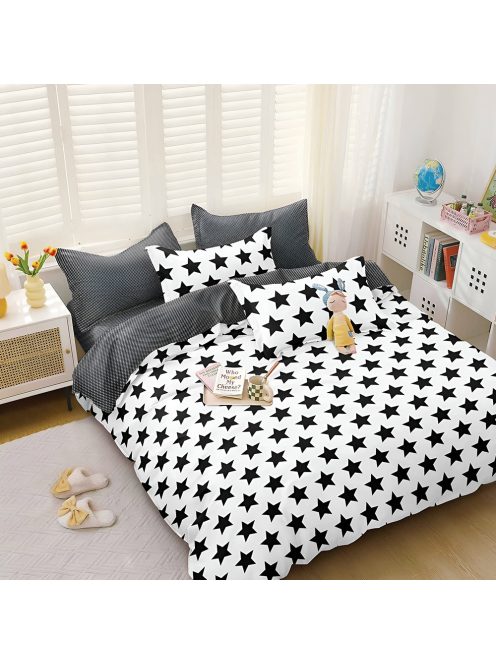 Двулицево спално бельо EmonaMall, 4 части - Модел S17616