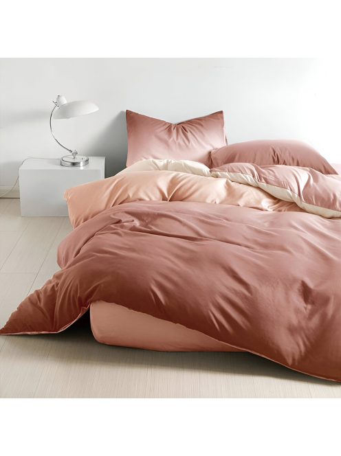 Двулицево спално бельо с ластик (размер за приста) EmonaMall, 4 части - Модел S17691