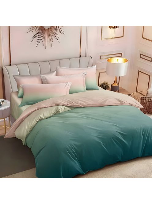 Двулицево спално бельо с ластик EmonaMall, 6 части - Модел S17696