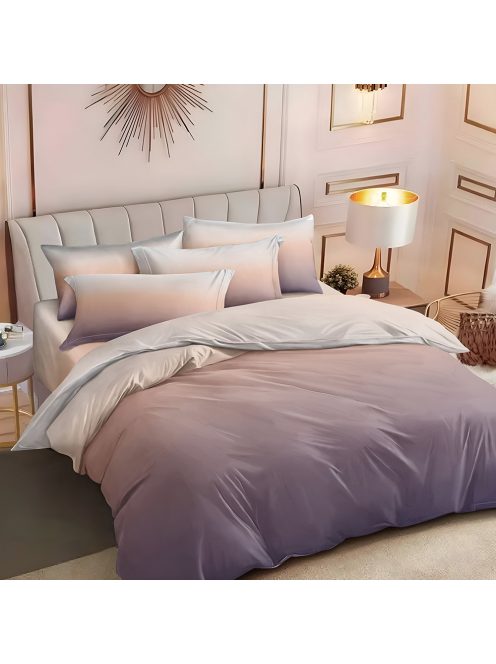 Двулицево спално бельо с ластик EmonaMall, 6 части - Модел S17703