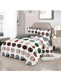   Двулицево спално бельо с ластик EmonaMall, 6 части - Модел S17706