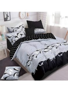   Двулицево спално бельо с ластик EmonaMall, 6 части - Модел S17712