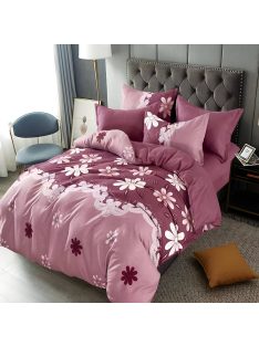   Двулицево спално бельо с ластик EmonaMall, 6 части - Модел S17715