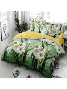   Двулицево спално бельо с ластик EmonaMall, 6 части - Модел S17743