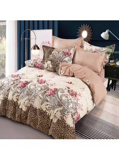   Двулицево спално бельо с ластик EmonaMall, 6 части - Модел S17747