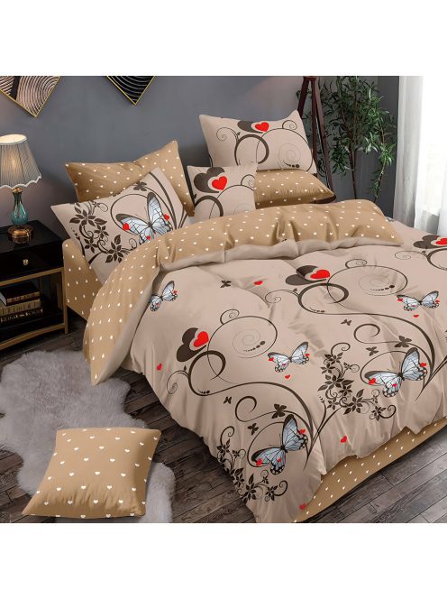 Двулицев спален комплект с два горни плика EmonaMall, 7 части - Модел S17751