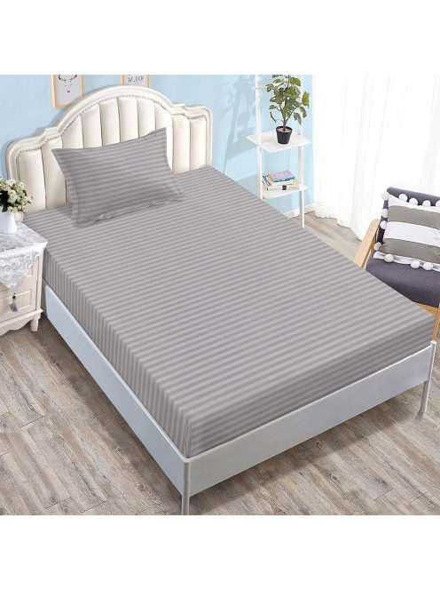 Долен чаршаф с ластик и калъфка (за матрак от 80x200 до 90x200) EmonaMall, 2 части - Модел S17774