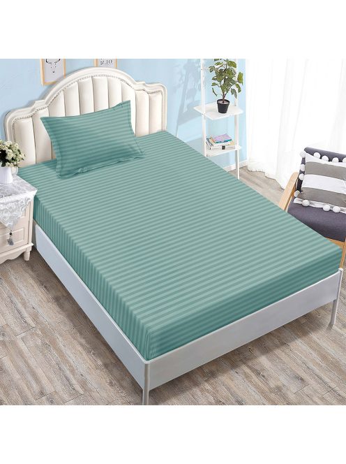 Долен чаршаф с ластик и калъфка (за матрак от 80x200 до 90x200) EmonaMall, 2 части - Модел S17777