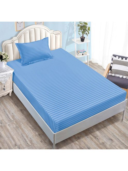 Долен чаршаф с ластик и калъфка (за матрак от 80x200 до 90x200) EmonaMall, 2 части - Модел S17779