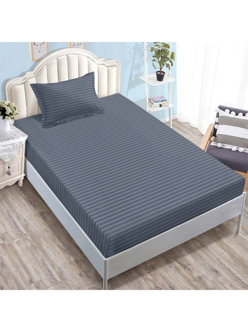 Долен чаршаф с ластик и калъфка (за матрак от 80x200 до 90x200) EmonaMall, 2 части - Модел S17781