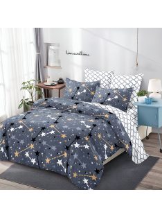   Двулицево спално бельо EmonaMall, 6 части - Модел S17801