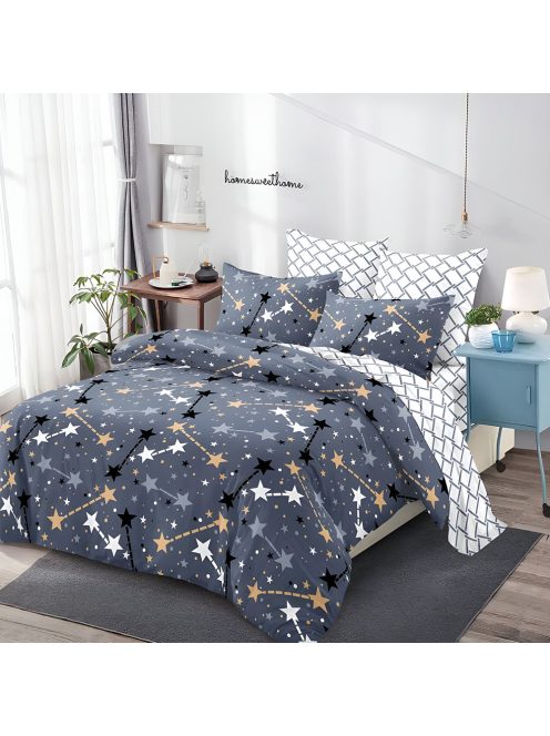 Двулицево спално бельо EmonaMall, 6 части - Модел S17801