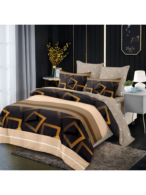 Двулицево спално бельо EmonaMall, 6 части - Модел S17803