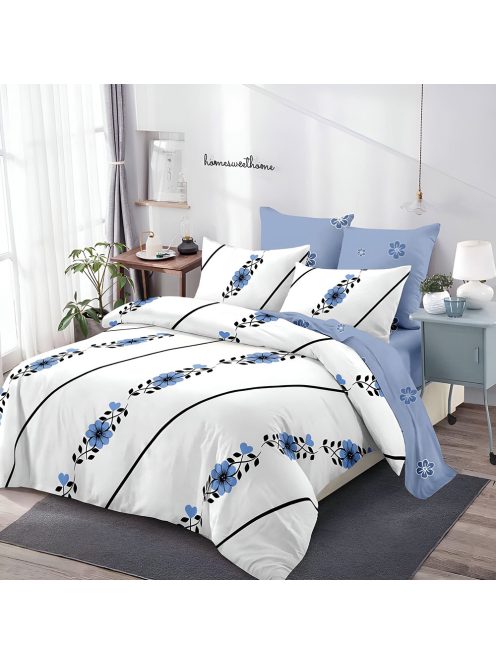 Двулицево спално бельо EmonaMall, 6 части - Модел S17818