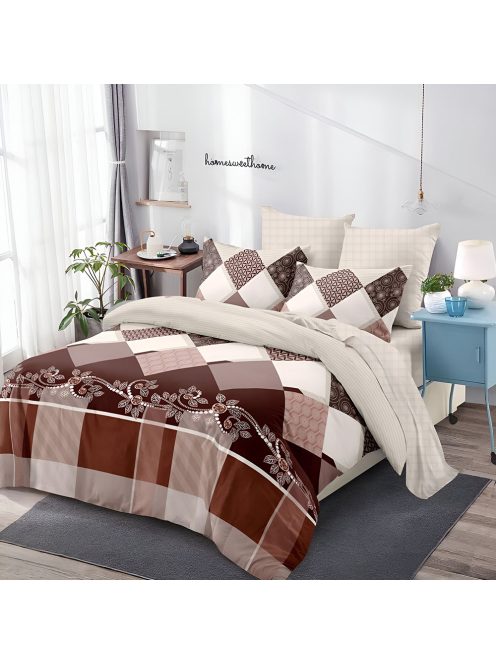 Двулицево спално бельо EmonaMall, 6 части - Модел S17828