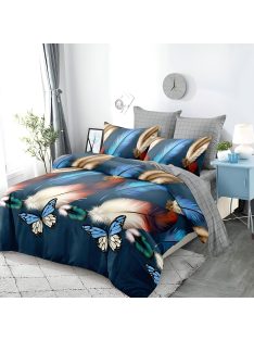   Двулицево спално бельо EmonaMall, 6 части - Модел S17841