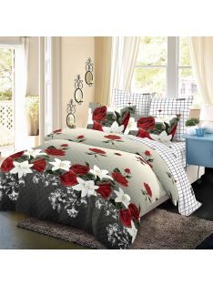   Двулицево спално бельо EmonaMall, 6 части - Модел S17853