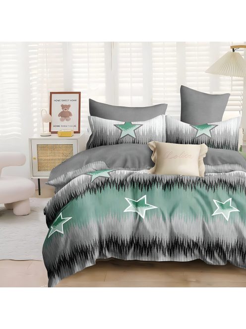 Двулицево спално бельо EmonaMall, 6 части - Модел S17891