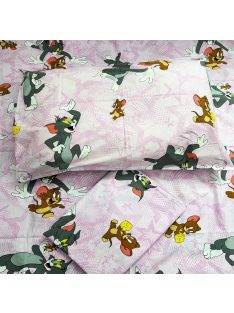 Детско спално бельо, Ранфорс, 3 части, Том и Джери