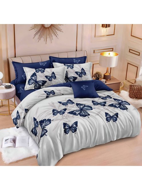 Двулицево спално бельо с ластик EmonaMall, 6 части - Модел S17924