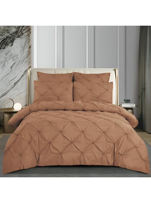 Едноцветно спално бельо с ластик EmonaMall, 6 части - Модел S17925