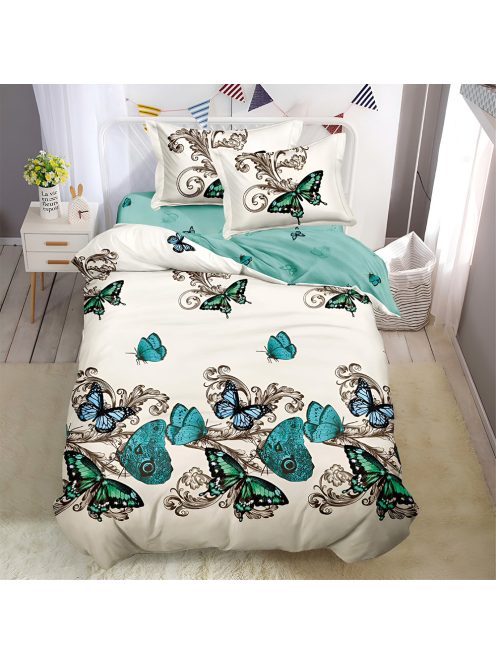 Двулицево спално бельо (размер за приста) EmonaMall, 4 части - Модел S17927