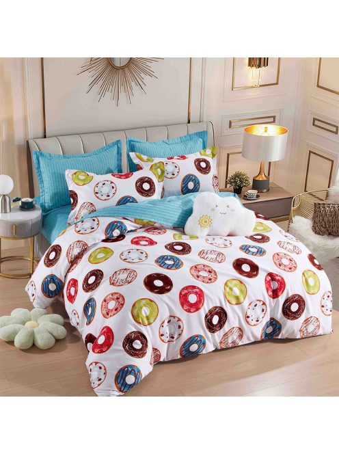 Двулицево спално бельо (размер за приста) EmonaMall, 4 части - Модел S17944