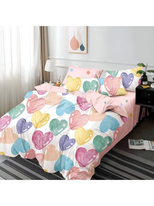 Двулицево спално бельо EmonaMall, 6 части - Модел S18032