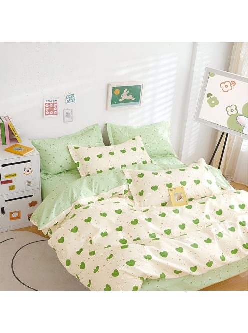 Двулицево спално бельо EmonaMall, 6 части - Модел S18046