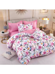   Двулицево спално бельо с ластик EmonaMall, 6 части - Модел S18118