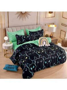   Двулицево спално бельо с ластик EmonaMall, 6 части - Модел S18119
