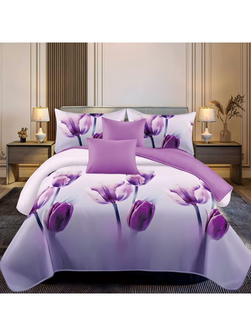 Двулицево спално бельо EmonaMall, 6 части - Модел S18145