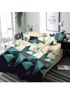   Двулицево спално бельо с ластик EmonaMall, 6 части - Модел S18156