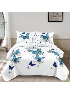   Двулицево спално бельо с ластик EmonaMall, 6 части - Модел S18158