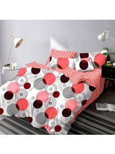   Двулицево спално бельо с ластик EmonaMall, 6 части - Модел S18159