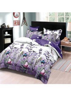   Двулицево спално бельо с ластик EmonaMall, 6 части - Модел S18163