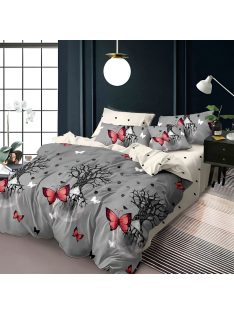   Двулицево спално бельо с ластик EmonaMall, 6 части - Модел S18164