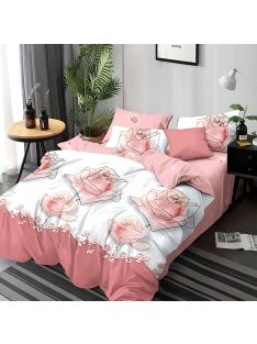   Двулицево спално бельо с ластик EmonaMall, 6 части - Модел S18165