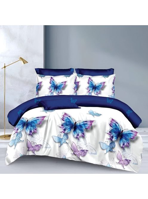 Двулицево спално бельо с ластик EmonaMall, 6 части - Модел S18226