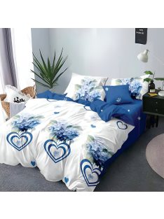   Двулицево спално бельо с ластик EmonaMall, 6 части - Модел S18227