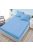 Едноцветен долен чаршаф с ластик и две калъфки (за матрак от 160x200 до 180x200) EmonaMall, 3 части - Модел S18235