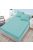 Едноцветен долен чаршаф с ластик и две калъфки (за матрак 160x200) EmonaMall, 3 части - Модел S18261