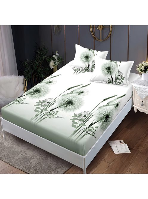 Долен чаршаф с ластик и две калъфки (за матрак 140x200) EmonaMall, 3 части - Модел S18270